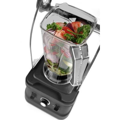 Stoní barový mixér s krytem, HENDI, 2,5L, Černá, 230V/1680W, 250x300x(H)540mm | 230688